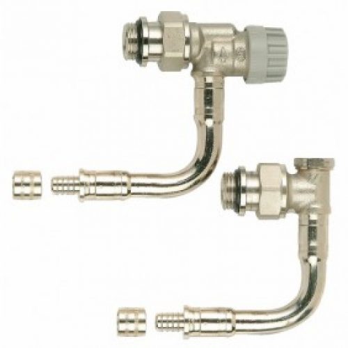 Kit robinetterie thermostatique – bitube M30 – équerre à glissement