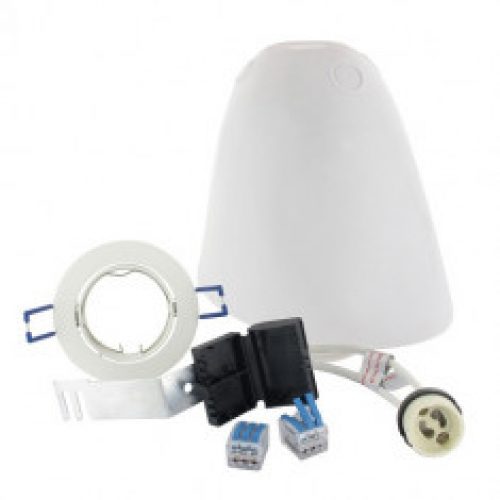 Kit SPOTBOX NO AIR BBC spot LED encastré blanc