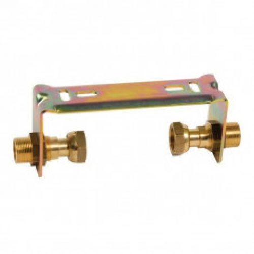 Kit support compteur eau 110mm – Ecrou tournant 3/4&Prime; (20×27)