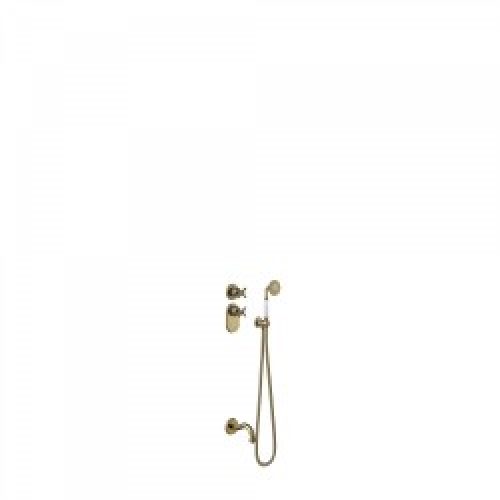 Kit thermostatique baignoire encastré avec fermeture et réglage du débit (2 voies) – TRES 24235201LV…