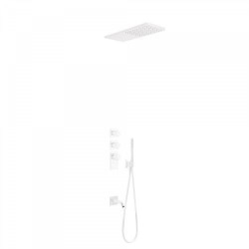 Kit thermostatique baignoire encastré BLOCK SYSTEM avec fermeture et réglage du débit (3 voies) – TRES…