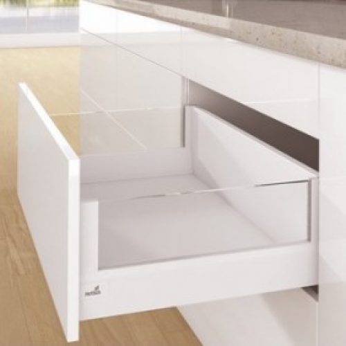 Kit tiroir DesignSide ArciTech-profil H94-dos H218mm-blanc