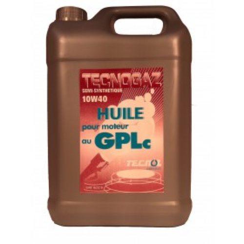 Huile semi synthétique 10W40 spéciale GPL 5l TECHNOGAZ