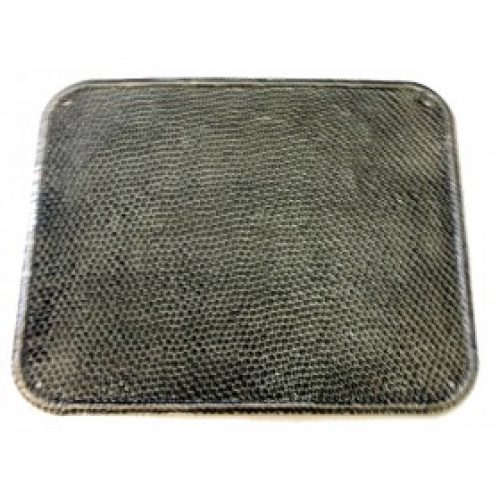 Plaque de propreté aluminium martelé pour pôele à bois DEOM TURBO