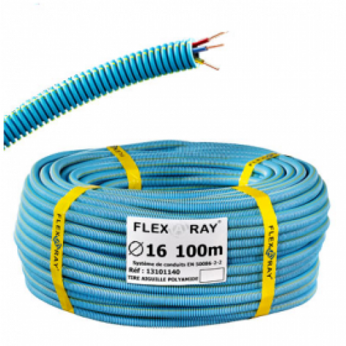 Gaine blindée 16mm préfilé 3×1.5 PREFIL&rsquo;ZEN