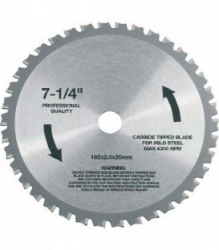 Lame carbure pour acier CSM 4060 185x20mm