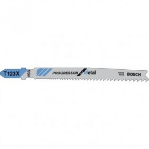 Lame de scie sauteuse bi-métal pour tôles et divers matériaux-T 123 XF