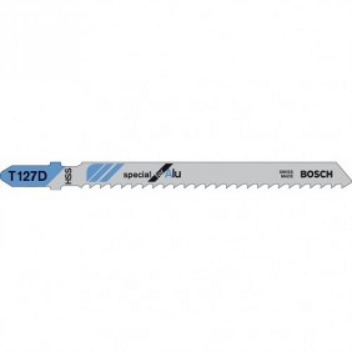 Lame de scie sauteuse HSS pour plastique et tôle-T 127 D