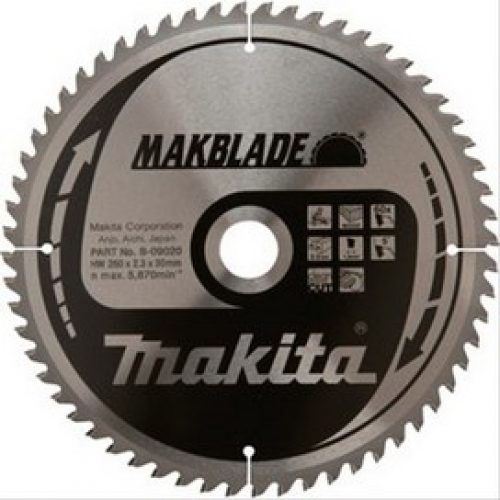 Lame Makblade 60 dents D=260 d=30 B=2,3