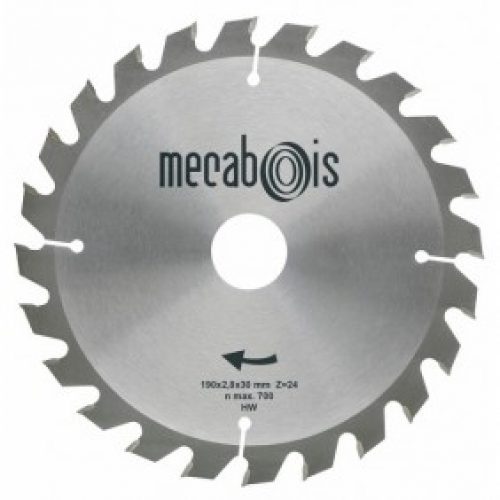 Lames scie circulaire carbure denture alternée positive