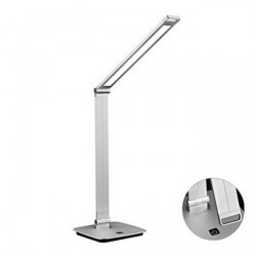Lampe de bureau tactile en aluminium