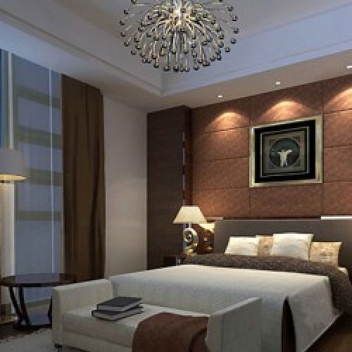 Lampe de Plafond artistique avec 1 slot à ampoule