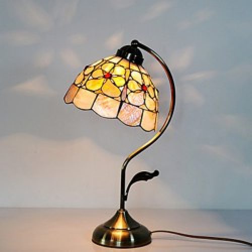 Lampe de table retro tiffany