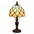 Lampe de table tiffany avec de petites perles