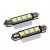 Lampe à Led Festoon, Couleur Lumière Blanc Froid, Puissance 0.5W, 4 LED x5050smd, Lumens 45lm, 2 pièces, Tension 12V