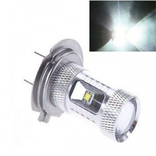 Lampe à Led H7, Couleur lumière Blanc Froid, 1 pièce, Puissance 50W, 9Led Haute Puissance, Lumens 1200lm, Tension DC 12 / DC 24 V