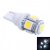 Lampe à Led à Support T10, Couleur lumière Blanc chaud, Puissance 1W, 5 LED SMD 5050, Lumes 100lm