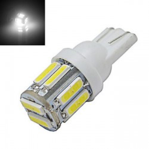 Lampe à Led à support T10, Couleur lumière Blanc Froid, Puissance 3W, 10 LED SMD 7020, Lumens 210lm, Tension DC 12 V