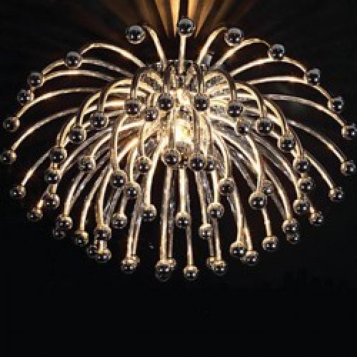 Lampe suspendue décorée en Métal