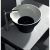 LAVABO A POSER DECO COCKTAIL WHITE BLACK MAT + DRAIN PLUG BLACK MAT – CRISTINA ONDYNA HU382313