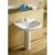 Lavabo avec colonne Dama Retro 70 x 56 cm Roca