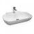 LAVABO CERAMIQUE DUE L.50xP.36xH.15,5 CM BLANC BRILLANT – CRISTINA ONDYNA WDU5009