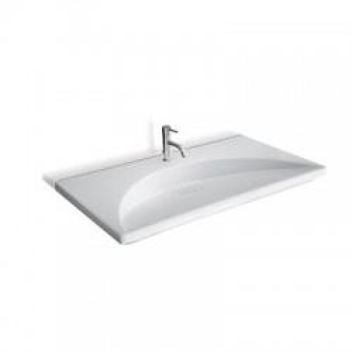 LAVABO CERAMIQUE FLAT L.96xP51-15 CM BLANC BRILLANT – CRISTINA ONDYNA WFL9609