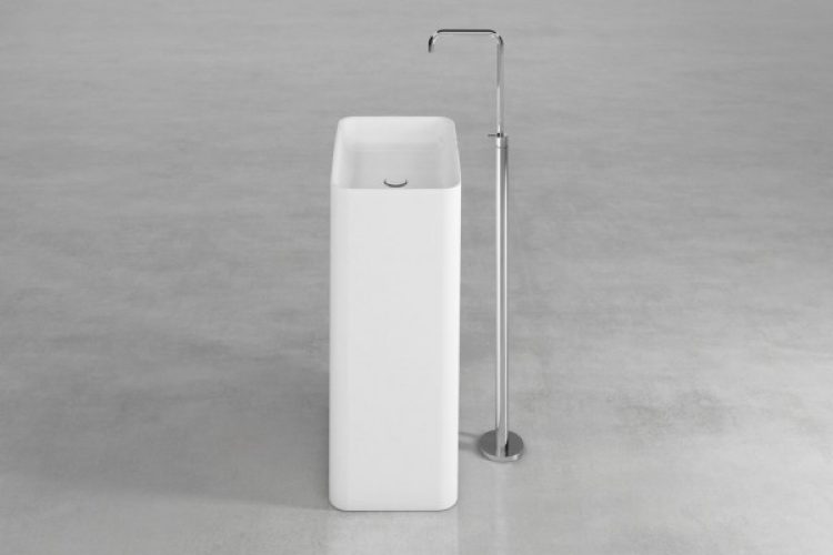 Lavabo Colonne Bette Art Monolith 600x400x900 mm Blanc