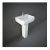 Lavabo Colonne Rak Ceramics METROPOLITAN 525x415mm Blanc Alpin