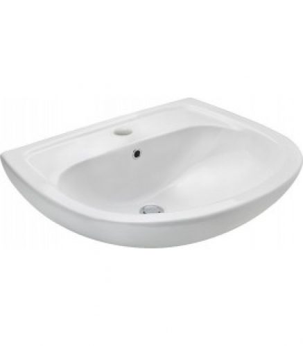 Lavabo &lsquo;CULT&rsquo; lxHxP 650x220x550mm en céramique blanche