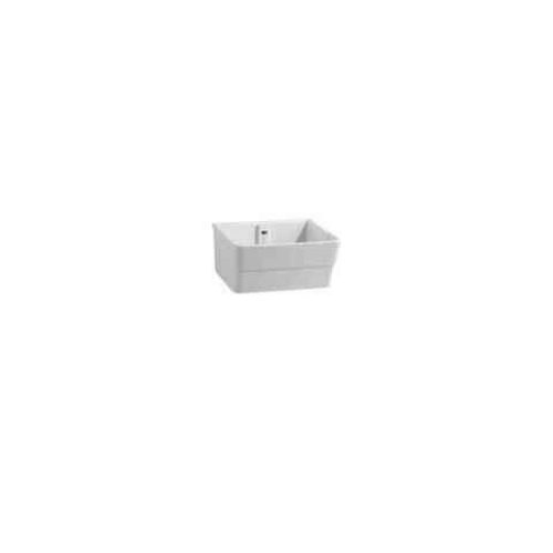 Lavabo De Service Geberit Publica Sans Trou Trop-Plein 740x350x585mm Blanc