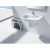 Lavabo demi-colonne Meridian 45 x 42 cm Roca