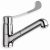 LAVABO MITIGEUR POIGNEE SOUPLE AVEC DOUCHETTE CHROME – CRISTINA ONDYNA NL23151