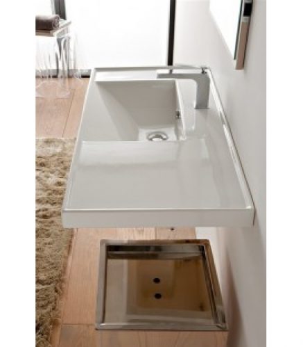 Lavabo ML 90 cuve décalée