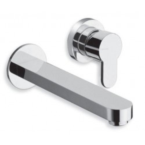 LAVABO MURAL ROUND 2 TROUS BEC 22.5 CM CHROME – CRISTINA ONDYNA RN25951