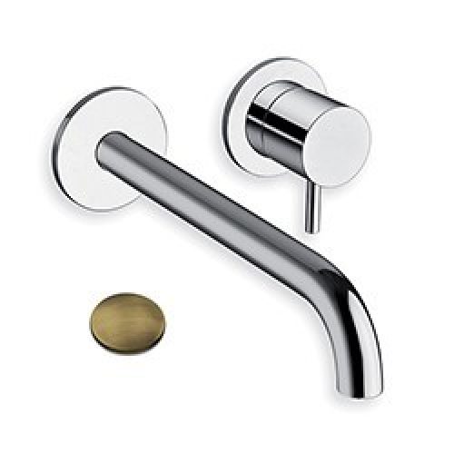 LAVABO MURAL TRIVERDE 2 TROUS BEC 22.5 CM VIEUX BRONZE EX TV279 – CRISTINA ONDYNA TV25992