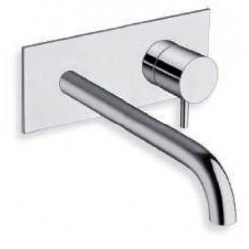 LAVABO MURAL TRIVERDE AVEC PLAQUE BEC 22.5 CM CHROME – CRISTINA ONDYNA TV25851