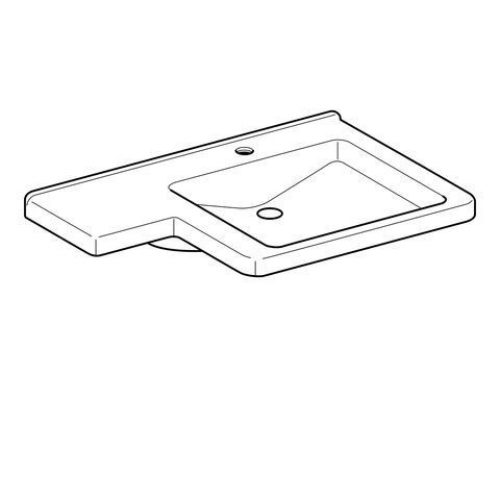 Lavabo PMR Geberit Renova Comfort Blanc Alpin