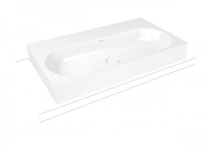Lavabo à poser Kaldewei , modèle 3058 sans trop-plein Centro (903106003)