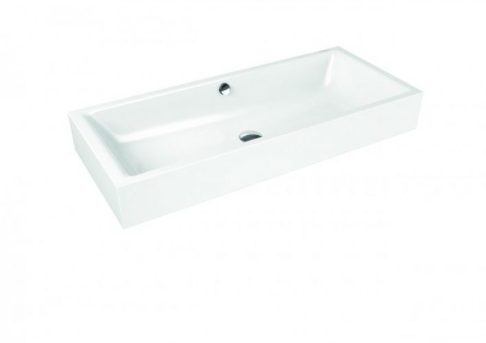 Lavabo à poser Kaldewei , modèle 3176 avec trop-plein Puro (909206003)