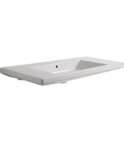 Lavabo rectangle THIN BxHxT : 1100x150x500mm sans trou de robinetterie