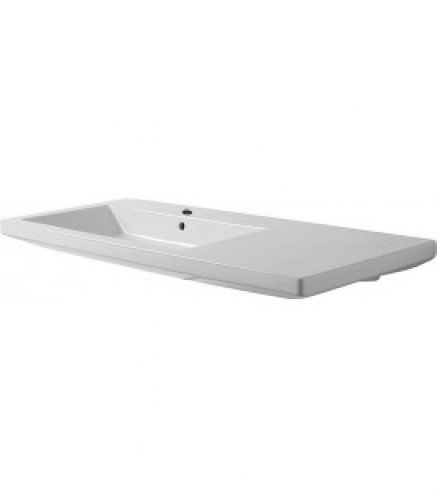 Lavabo rectangle THIN BxHxT : 1200 x 140 x 500 mm sans trou de robinetterie