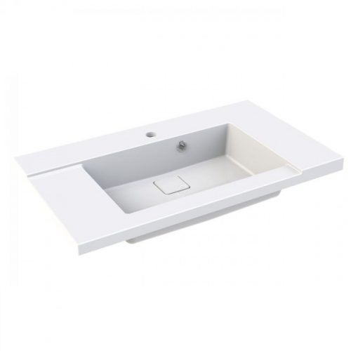 Lavabo Sur Meuble Allibert KING Blanc