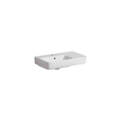 Lavabo Sur Meuble Geberit Renova Compact 650x170x370mm Blanc