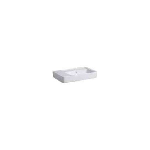 Lavabo Sur Meuble Geberit Renova Plan Asymétrique 750x190x480mm Blanc
