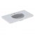 Lavabo Suspendu Geberit Preciosa Avec Plan De Toilette 1000x200x550mm Blanc