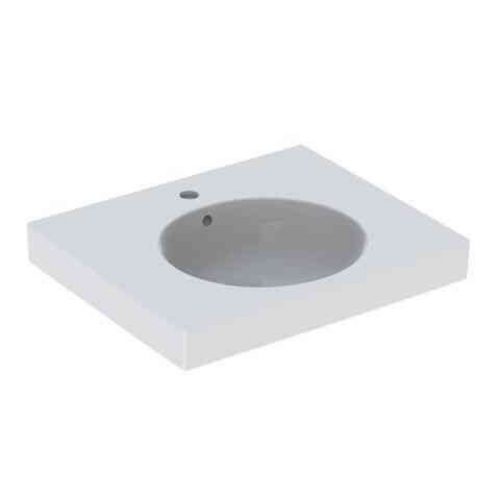 Lavabo Suspendu Geberit Preciosa II Avec Plan De Toilette 600x165x500mm Blanc