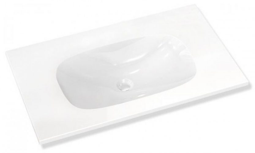 Lavabo Suspendu Hewi System M 40 858 mm Blanc Alpin