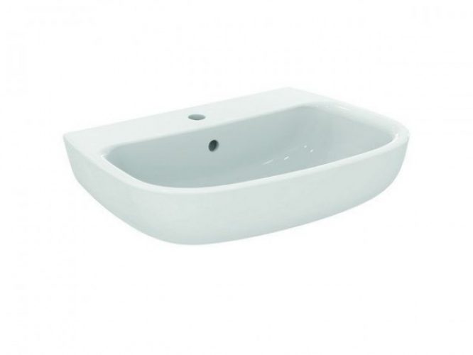 Lavabo Suspendu Ideal Standard CONNECT E 1 Trou 650x465mm Blanc