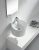 Lavabo Suspendu The Bath Collection HAMBURG 400x420x250mm Blanc